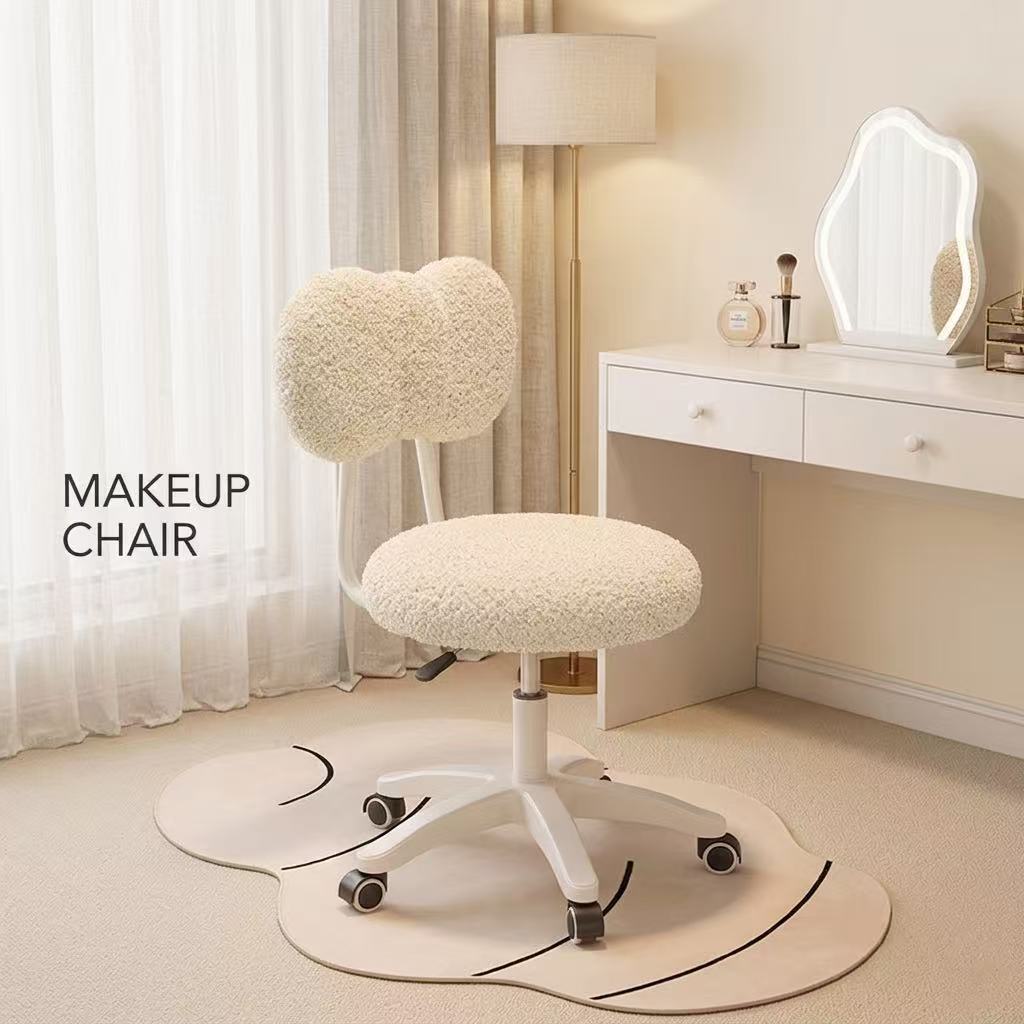 Cute Boucle Swivel Office Chai - đánh giá và giá Office Furniture Desk