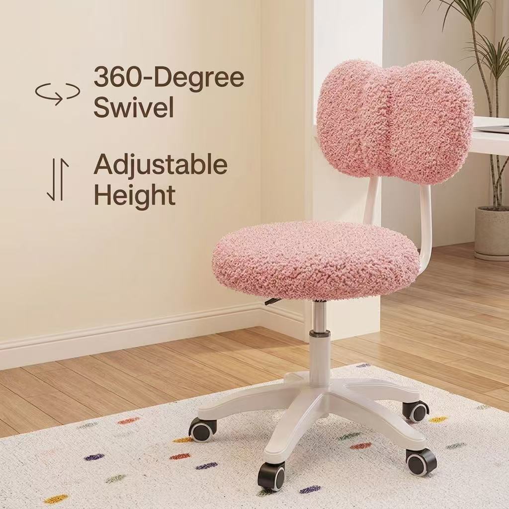 Cute Boucle Swivel Office Chai - đánh giá và giá Office Furniture Desk