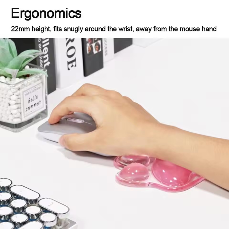 Cute Gaming Mouse Pad Wrist Re - đánh giá và giá Office Footrest Cushion