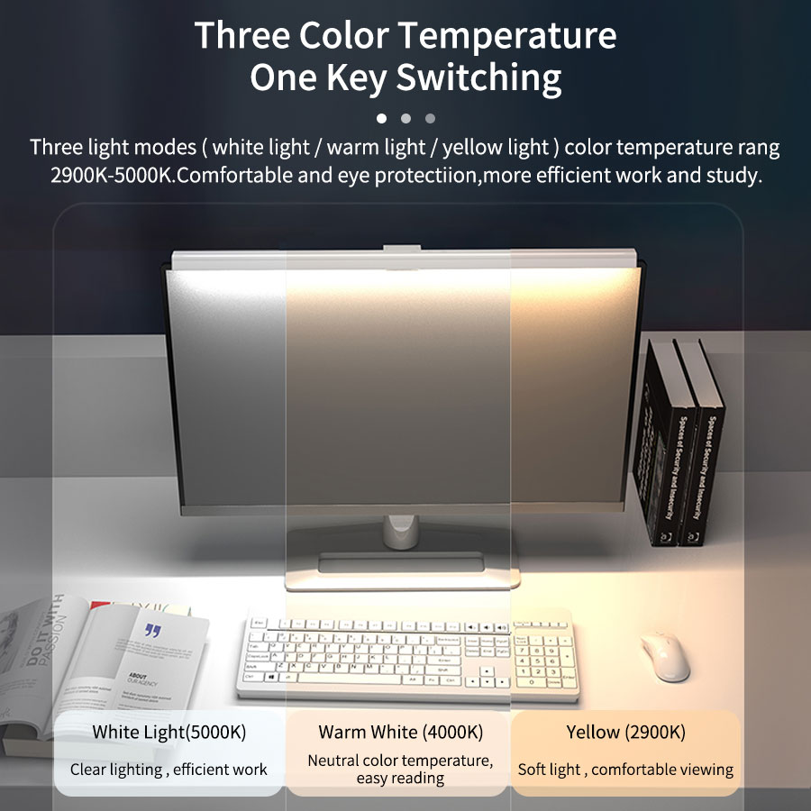 50cm LED Monitor Light Bar Scr - đánh giá và giá Office Furniture Desk