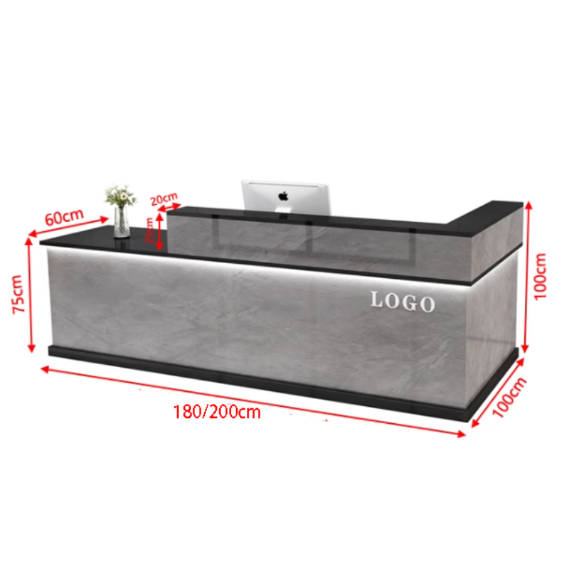 Storage Luxury Reception Desk  - đánh giá và giá Office Furniture In Usa