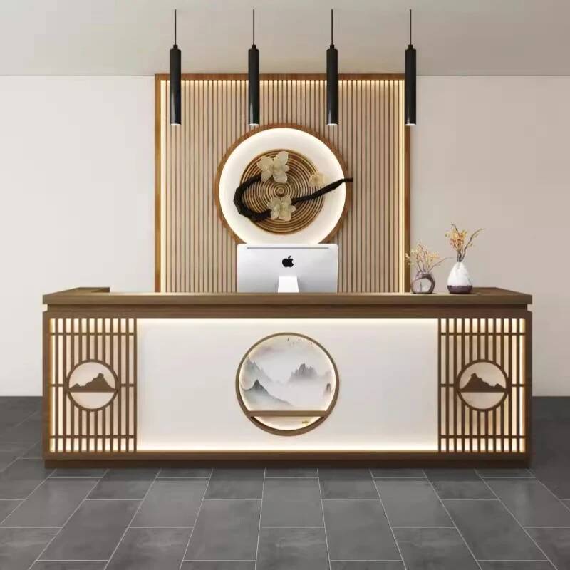 Simple Classic Reception Desk  - đánh giá và giá Office Furniture In Usa