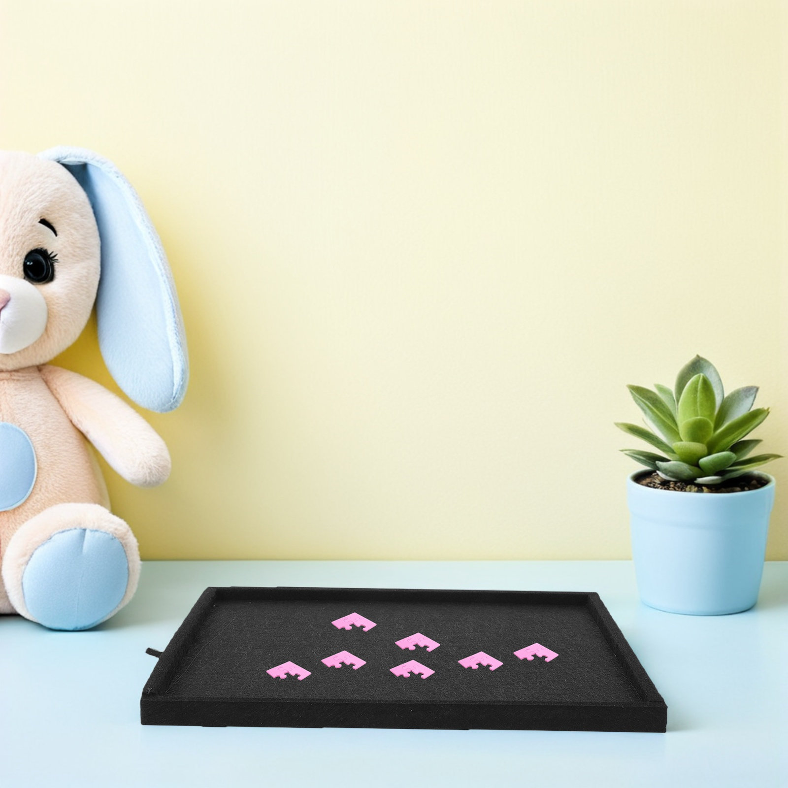 4 PCS Jigsaw Portable Puzzle S - đánh giá và giá Tray Sorter Stacking