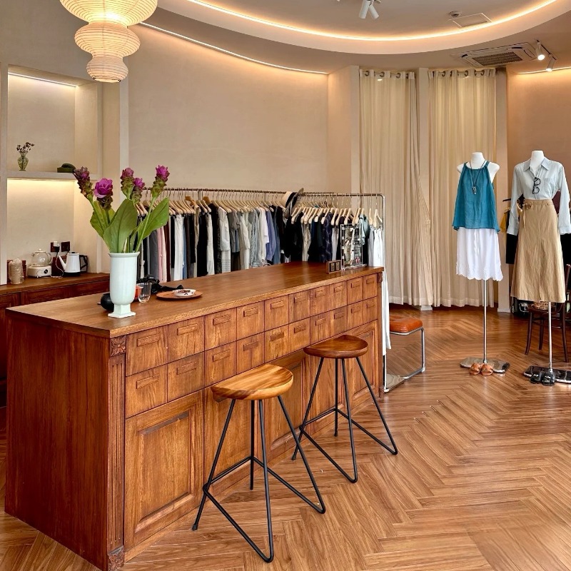 Clothing shop checkout page Me - đánh giá và giá Office Furniture Buyers