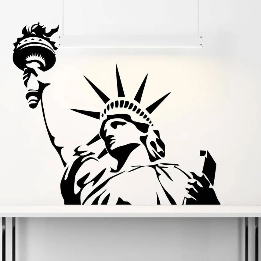 USA Statue of Liberty Wall Sti - đánh giá và giá Office Furniture In Usa