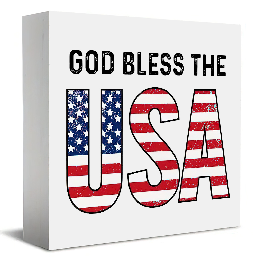 1 Piece God Bless The USA Patr - đánh giá và giá Office Furniture In Usa