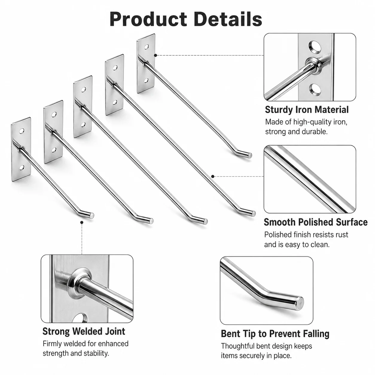 5-25Pcs Wall Mounted Hook With - đánh giá và giá Office Storage Cabinet