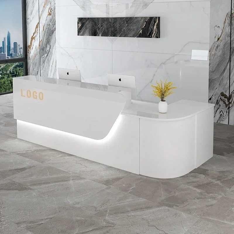 Storage Luxury Reception Desk  - đánh giá và giá Office Furniture In Usa
