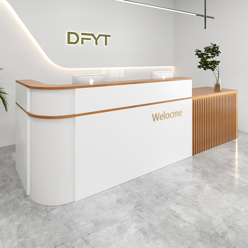 Storage Luxury Reception Desk  - đánh giá và giá Office Furniture In Usa
