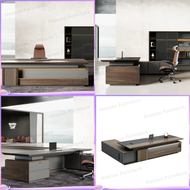 Luxury Executive Desk Solid Wo - đánh giá và giá Office Furniture Desk