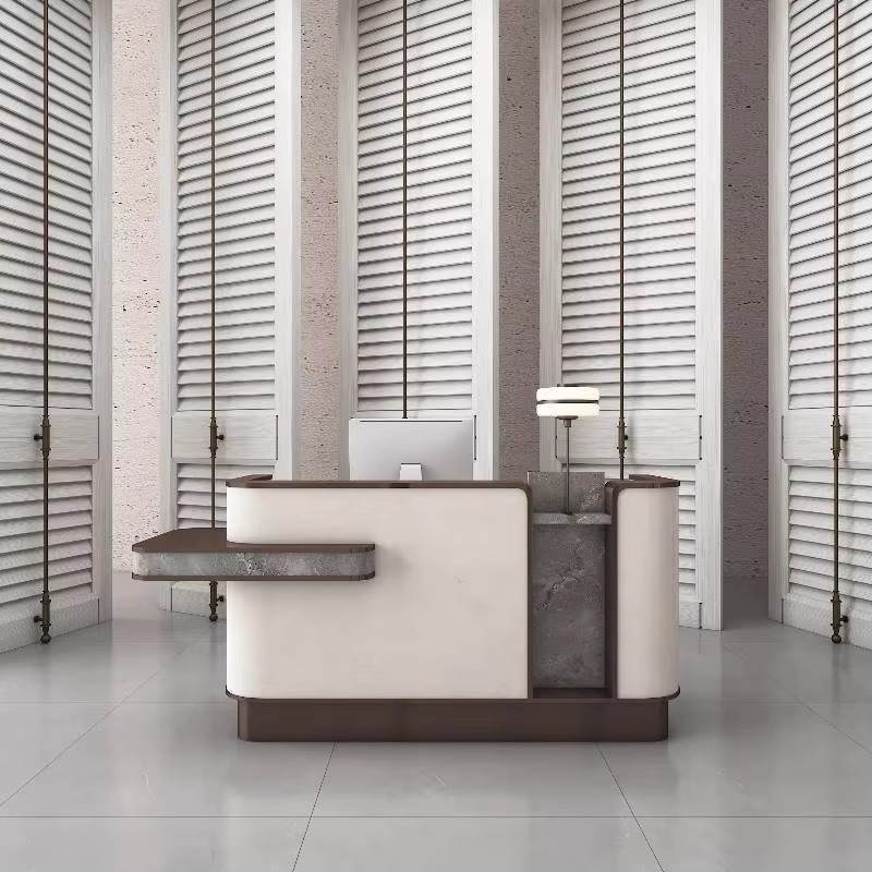 Hotels Beauty Reception Desks  - đánh giá và giá Office Furniture Logo