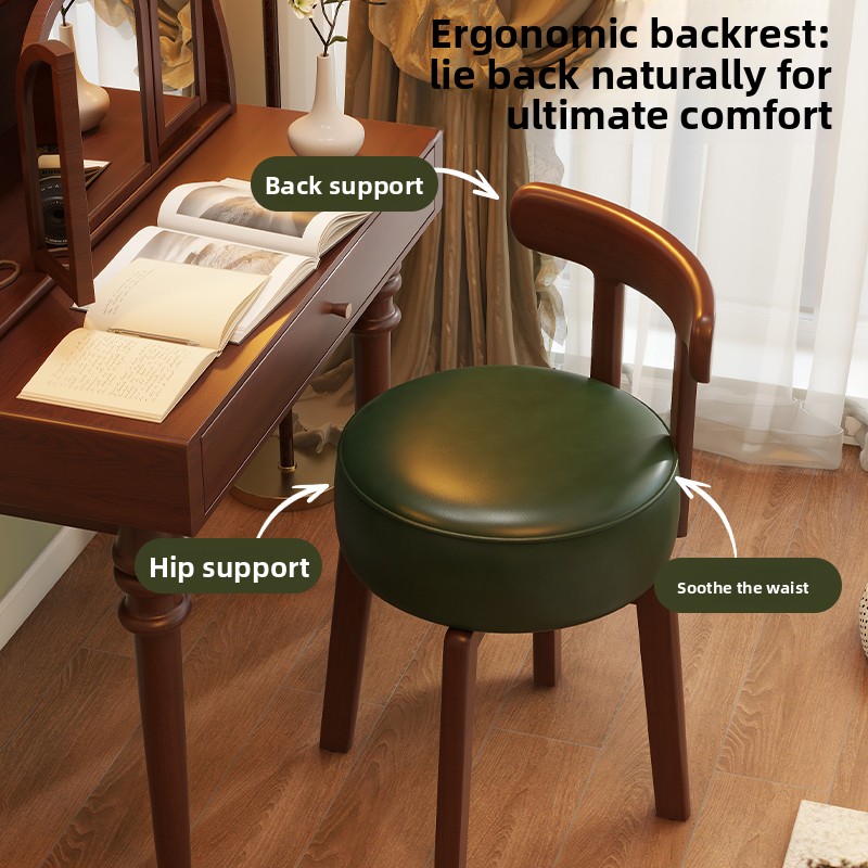 Solid wood rotating dressing c - đánh giá và giá Office Furniture Desk