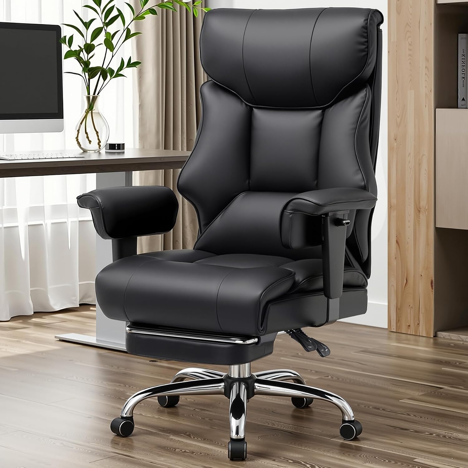 Big & Tall Gaming Chair 400lbs - đánh giá và giá Office Footrest Cushion