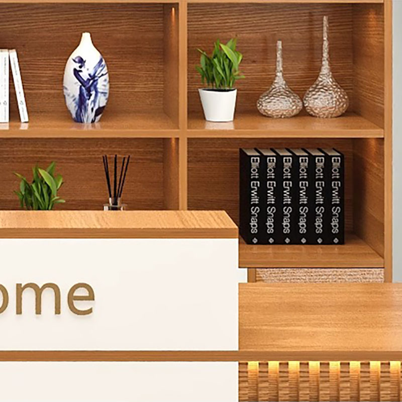 Storage Luxury Reception Desk  - đánh giá và giá Office Furniture In Usa