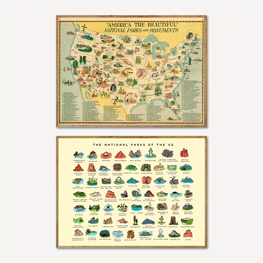 Vintage National Parks and Mon - đánh giá và giá Office Furniture In Usa