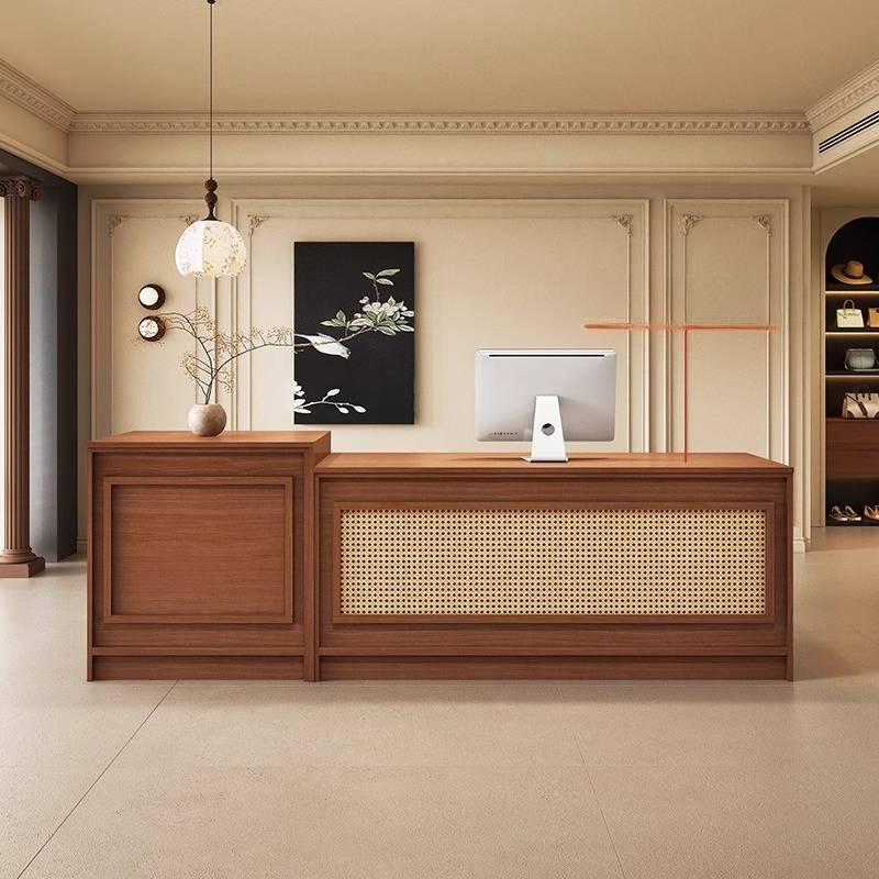 #Counter Logo Reception Desks  - đánh giá và giá Office Furniture Logo